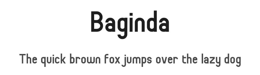 Baginda by Zuzulgo Studio — Sans Serif Font