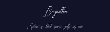 Bagnolhet by liart type — Script Handwritten Font — thumbnail 2