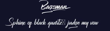 Bagsman by NihStudio — Script Handwritten Font — thumbnail 2