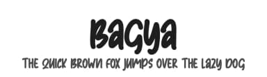 Bagya by Skiiller Studio — Script Handwritten Font — thumbnail 1
