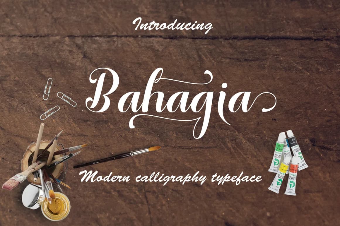 Bahagia! Font by Naqsya.Co — Script Handwritten Font — preview 1