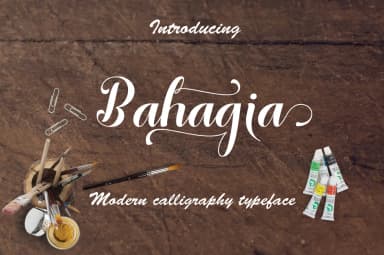 Bahagia! Font by Naqsya.Co — Script Handwritten Font — thumbnail 1
