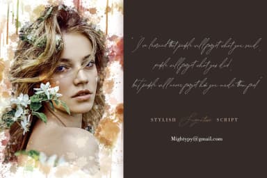 Bahytsah Font by mightype89 — Script Handwritten Font — thumbnail 2