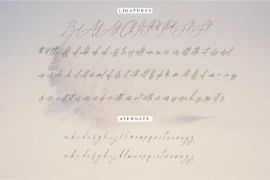 Bahytsah Font by mightype89 — Script Handwritten Font — thumbnail 8