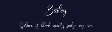 Bailey by NanaNissa — Script Handwritten Font — thumbnail 2