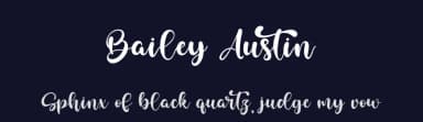 Bailey Austin by Staircase Studio — Script Handwritten Font — thumbnail 2