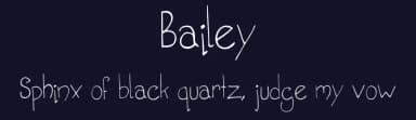 Bailey by Kacey Gambrell — Script Handwritten Font — thumbnail 2