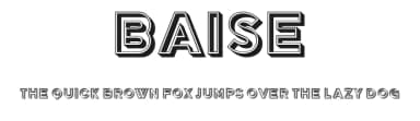 Baise by Vladimir Nikolic — Sans Serif Font — thumbnail 1