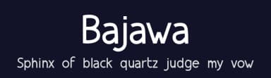Bajawa by Nariswari Creative — Sans Serif Font — thumbnail 2