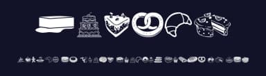 Bakery by Woodcutter — Dingbats Font — thumbnail 2