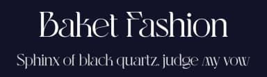 Baket Fashion by Nirmana Visual — Serif Font — thumbnail 2