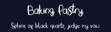 Baking Pastry by Illushvara — Script Handwritten Font — thumbnail 2