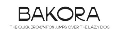Bakora by Hishand Studio — Sans Serif Font — thumbnail 1