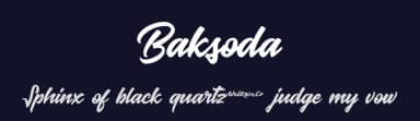 Baksoda by Wacaksara Co — Script Handwritten Font — thumbnail 2