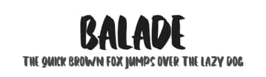 Balade by Skiiller Studio — Script Handwritten Font — thumbnail 1