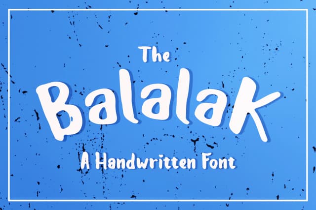Balalak Font by Best Font Studio — Script Handwritten Font