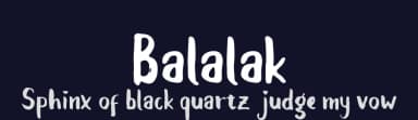 Balalak by Best Font Studio — Script Handwritten Font — thumbnail 2