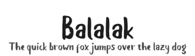 Balalak by Best Font Studio — Script Handwritten Font — thumbnail 1