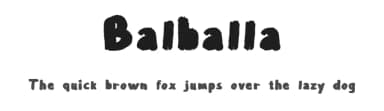 Balballa by Veredgf — Script Handwritten Font — thumbnail 1