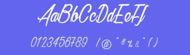 Baldaquin by dcoxy - Greg Medina — Script Handwritten Font — thumbnail 3