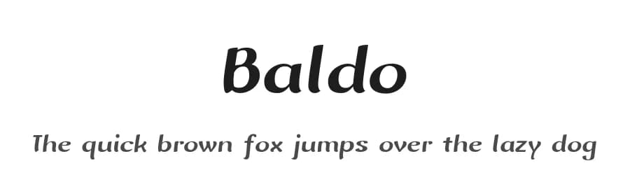 Baldo by Diego Olaya — Script Handwritten Font