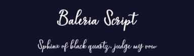 Baleria Script by Masinong Studio — Script Handwritten Font — thumbnail 2