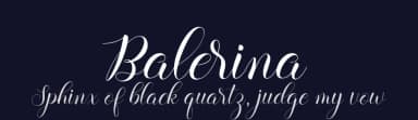 Balerina by Fanastudio — Script Handwritten Font — thumbnail 2