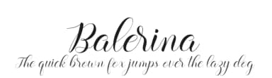 Balerina by Fanastudio — Script Handwritten Font — thumbnail 1