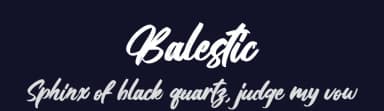 Balestic by Letterena Studios — Script Handwritten Font — thumbnail 2