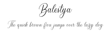 Balestya by Sizimon.id — Script Handwritten Font — thumbnail 1