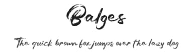 Balges by Vunira Design — Script Handwritten Font — thumbnail 1