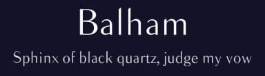 Balham by Dannci — Sans Serif Font — thumbnail 2
