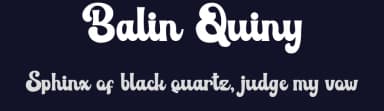 Balin Quiny by Eknoji Studio — Script Handwritten Font — thumbnail 2