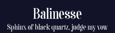 Balinesse by Sansakerta — Serif Font — thumbnail 2