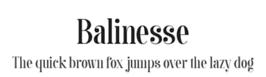 Balinesse by Sansakerta — Serif Font — thumbnail 1
