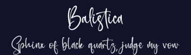 Balistica by Letterena Studios — Script Handwritten Font — thumbnail 2