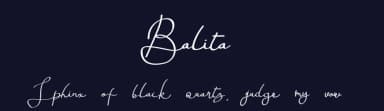 Balita by Eddy Goodboy — Script Handwritten Font — thumbnail 2