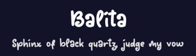 Balita by Denny Subagja — Script Handwritten Font — thumbnail 2