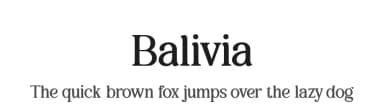 Balivia by Ardyana Types — Serif Font — thumbnail 1