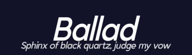 Ballad by Letterena Studios — Sans Serif Font — thumbnail 2