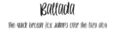 Ballada by Pathero Studio — Script Handwritten Font — thumbnail 1