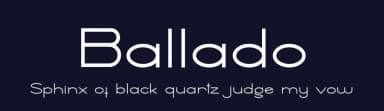 Ballado by Haksen Studio — Sans Serif Font — thumbnail 2