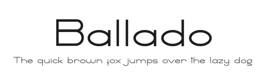 Ballado by Haksen Studio — Sans Serif Font