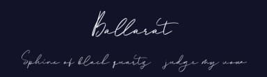 Ballarat by Vunira Design — Script Handwritten Font — thumbnail 2