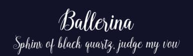Ballerina by Rastype — Script Handwritten Font — thumbnail 2