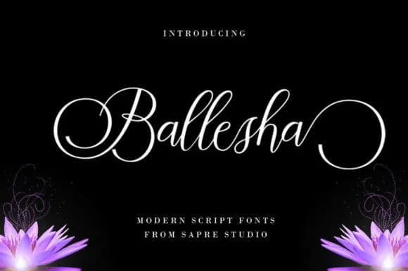Ballesha Font by sapre.studio — Script Handwritten Font