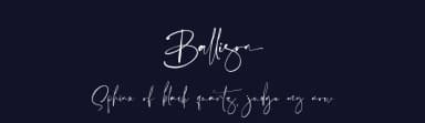 Ballison by Vultype — Script Handwritten Font — thumbnail 2