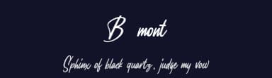 Ballmont by Hanzel Graphic — Script Handwritten Font — thumbnail 2