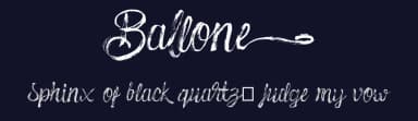 Ballone by SSI.Scraps — Script Handwritten Font — thumbnail 2