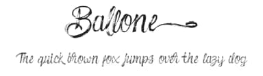 Ballone by SSI.Scraps — Script Handwritten Font — thumbnail 1